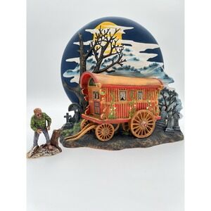 Universal Monsters The Wolf Man Coin Bank‎ Gypsy Wagon 1941 Horror Collectible